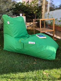 Atelier Del Sofa Saco de Judías Verde